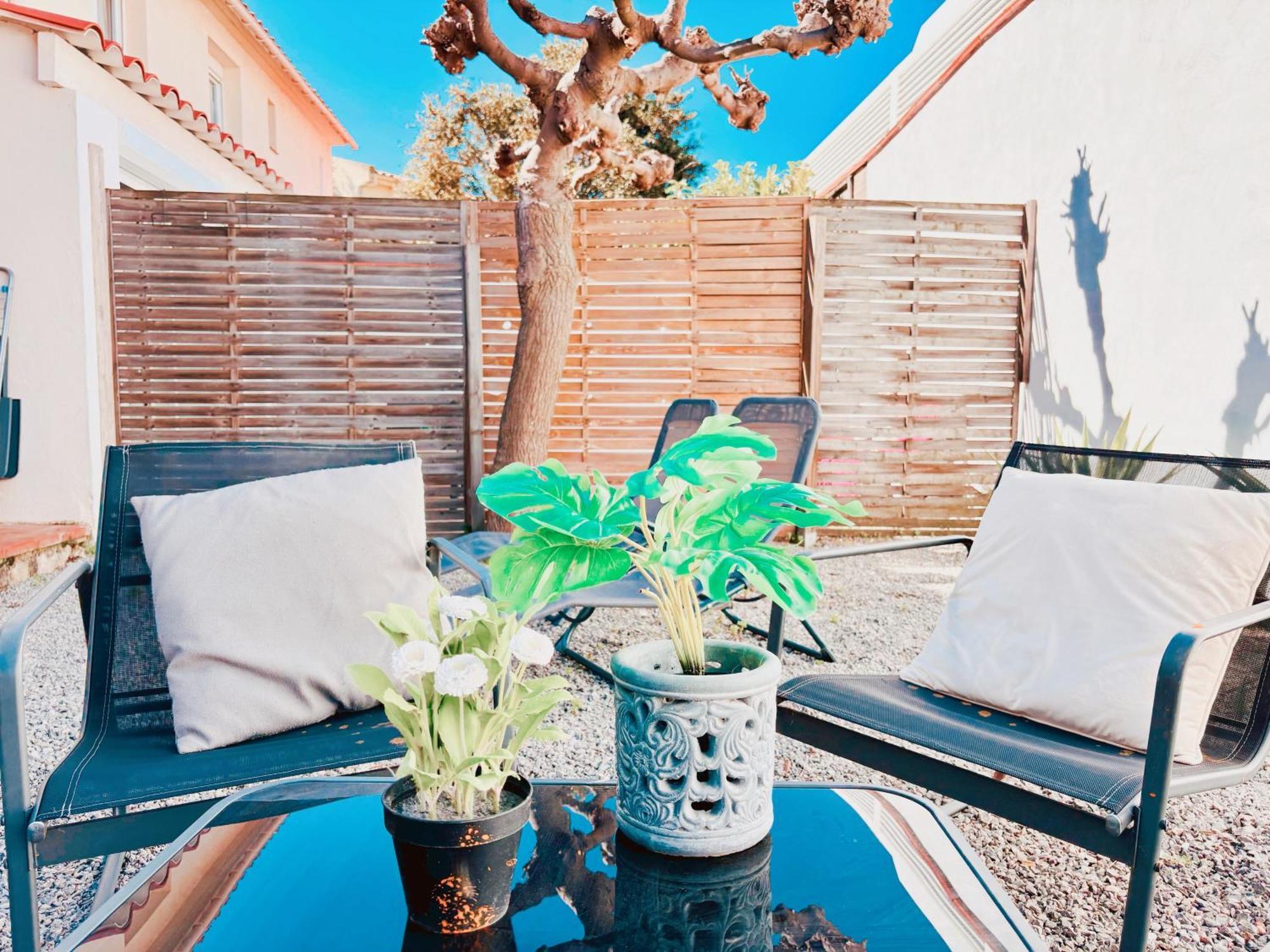 Appartement Avec Jardin Privatif A 300M De La Plage *2* Canet-en-Roussillon Εξωτερικό φωτογραφία